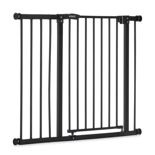 hauck Close’n Stop turvavärav 21 cm laiendusega, 96–101 cm, must
