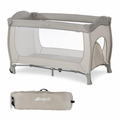 hauck Sleep N Play Go Plus reisivoodi ratastega 120 × 60 cm, Beige