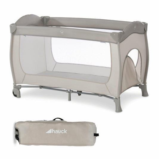 hauck Sleep N Play Go Plus reisivoodi ratastega 120 × 60 cm, Beige
