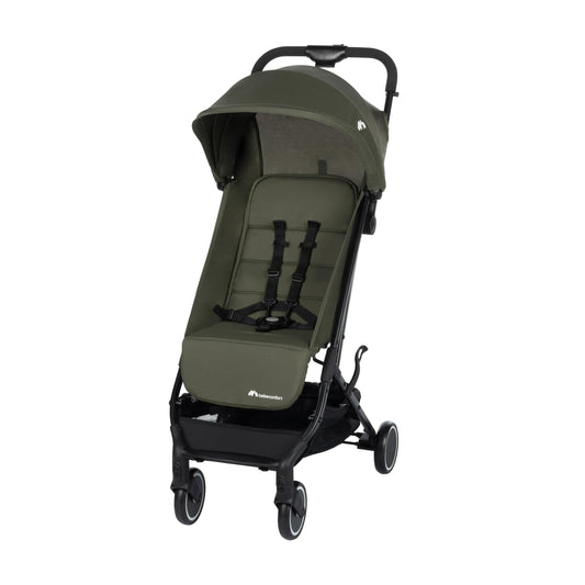 Bebeconfort Soko ultrakompaktne reisikäru, 0–3,5 aastat, kuni 15 kg, Mineral Green