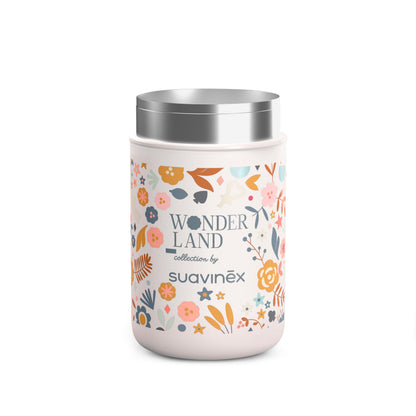 Suavinex termospurk toidule 400 ml, roostevaba teras – Wonderland Flowers