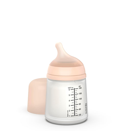 Suavinex Zero Zero lutipudel kooliku vähendamiseks 180 ml, A-vool, hele