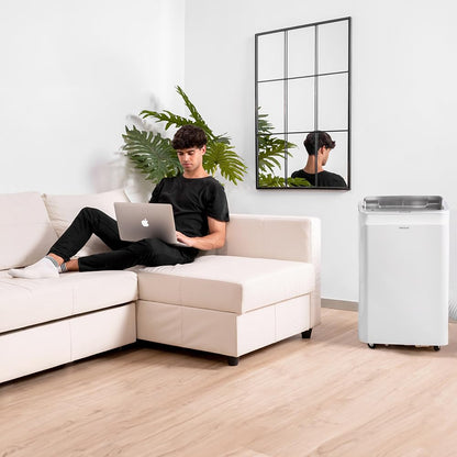 Cecotec kaasaskantav kliimaseade Forceclima 12800, 12000 BTU, Wi-Fi, valge
