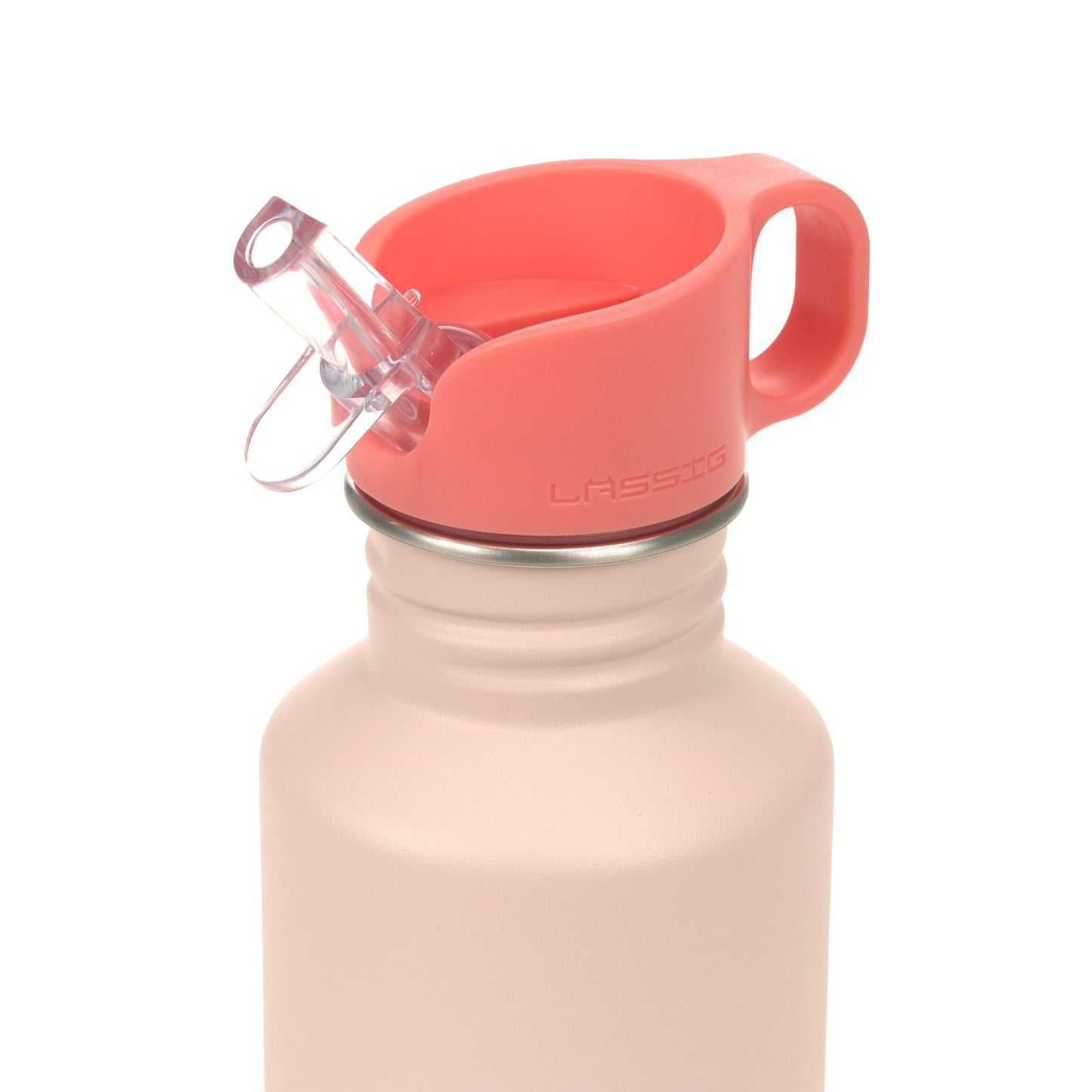 Lässig roostevabast terasest laste joogipudel 500 ml, roosa