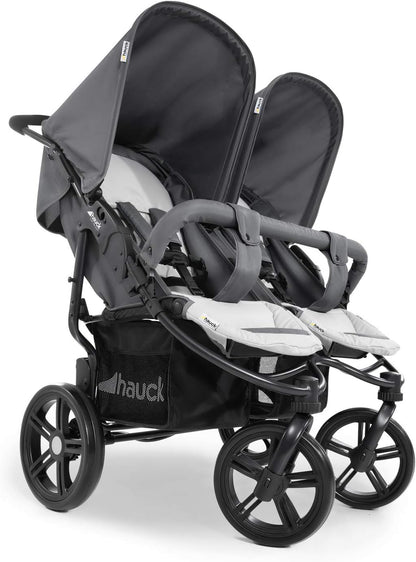 Hauck Roadster Duo SLX kahelapsekäru, hall