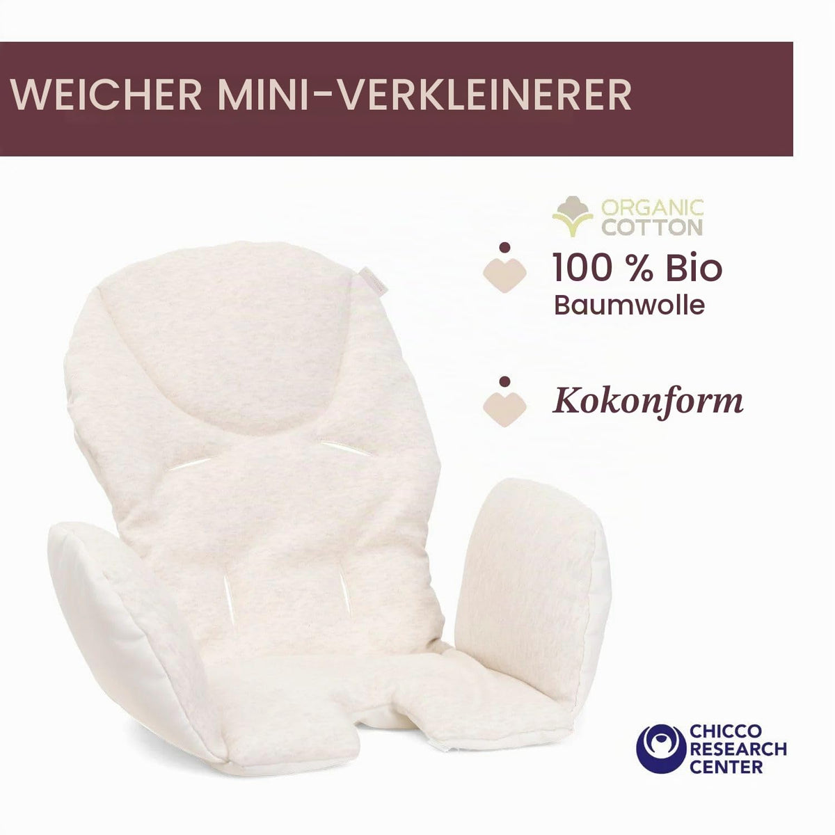 Chicco Polly Armonia söögitool 3-ühes, pruun, alates sünnist kuni 40 kg