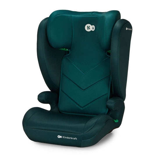 Kinderkraft I-SPARK i-Size turvatool grupp 2/3 (100–150 cm), roheline