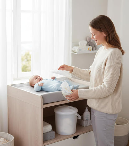Rotho Babydesign Bella Bambina mähkmeämber 10 L, valge