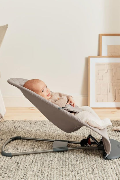 BabyBjörn Bliss lamamistool, Woven kangas, Sand Grey