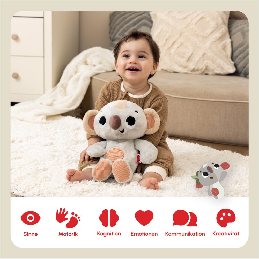 Tiny Love koaalakujuline kaisuloom Snuggly Buddy, 0+ kuud, USB-C, Boho Chic