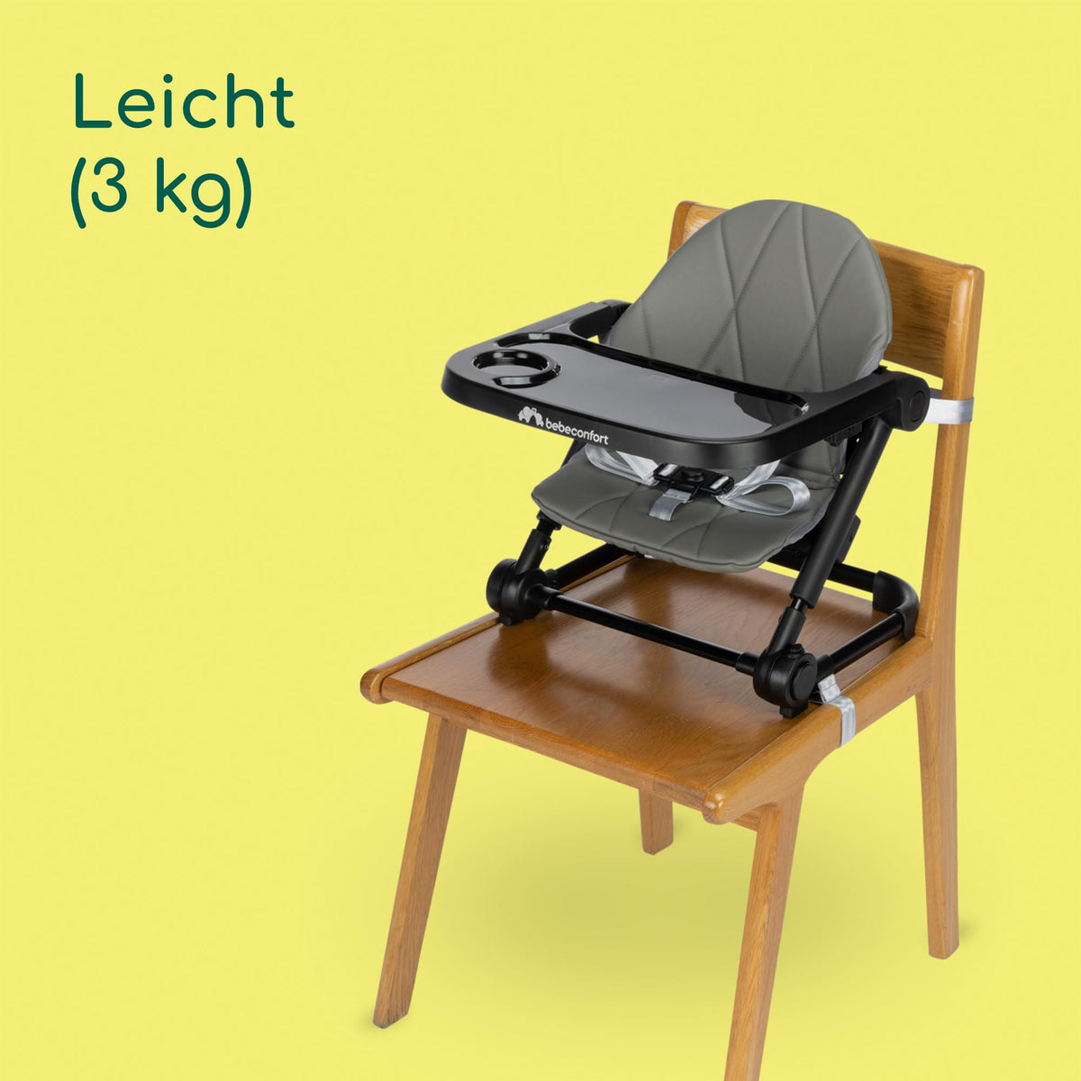 Bebeconfort Moly söögitooli iste, 6 kuud–3 aastat, 9–15 kg, Tinted Grey