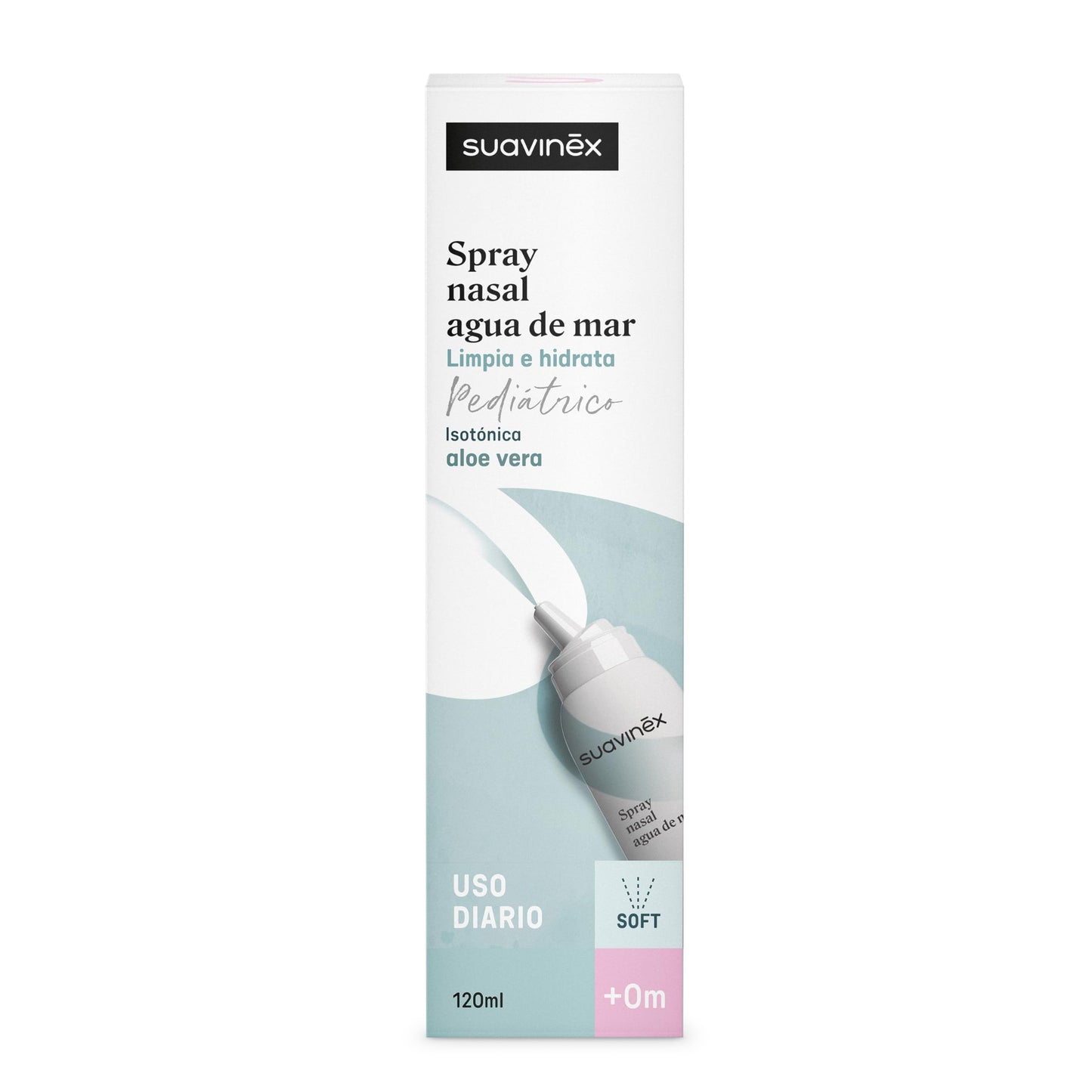 Suavinex isotooniline meresoolalahusega ninasprei beebidele, alates sünnist, 120 ml