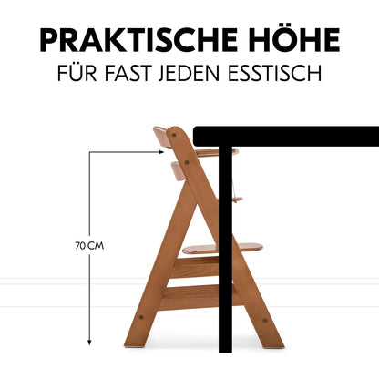 Hauck Alpha+ puidust söögitool (kuni 90 kg)