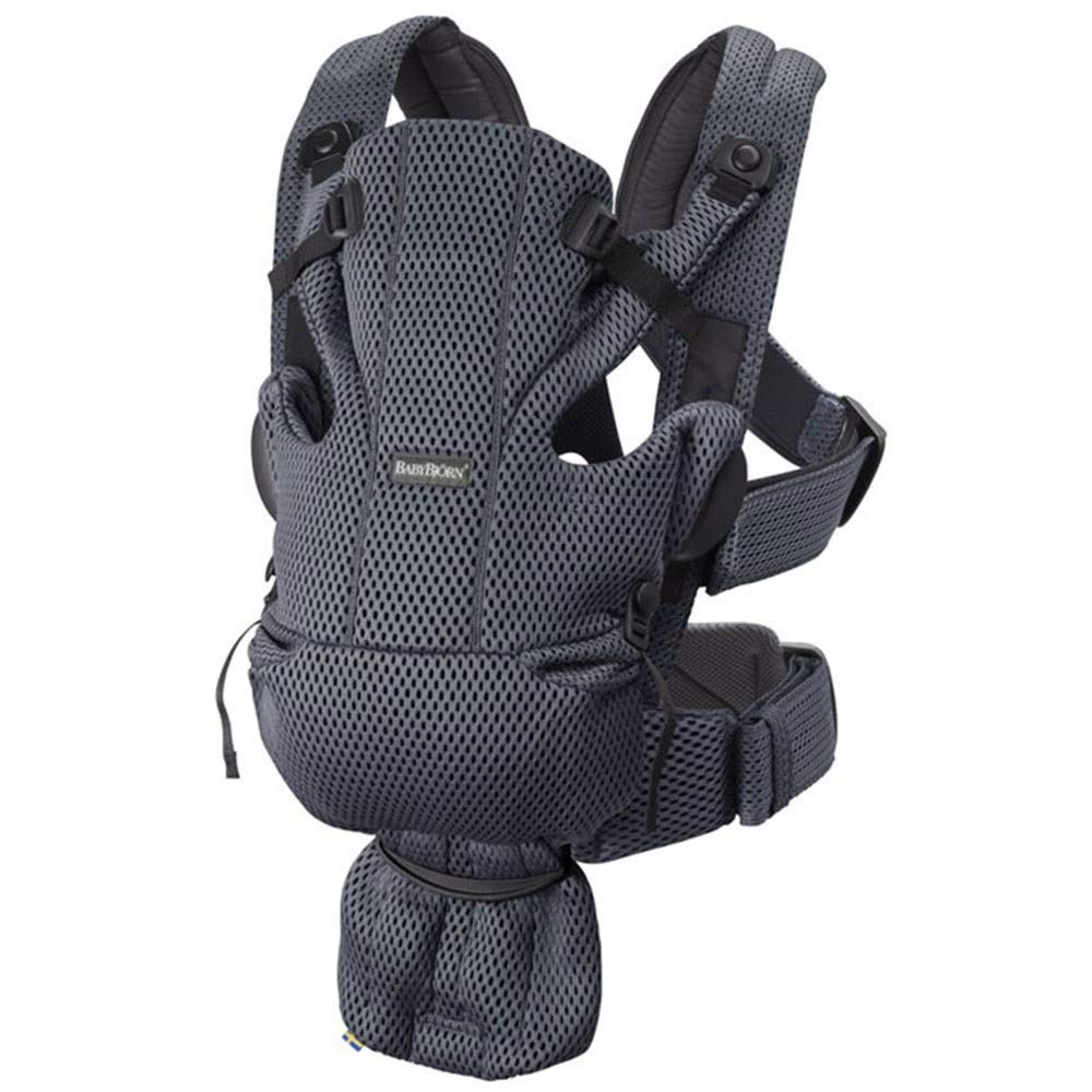BabyBjörn kandekott Move 3D-võrk, anthracite grey
