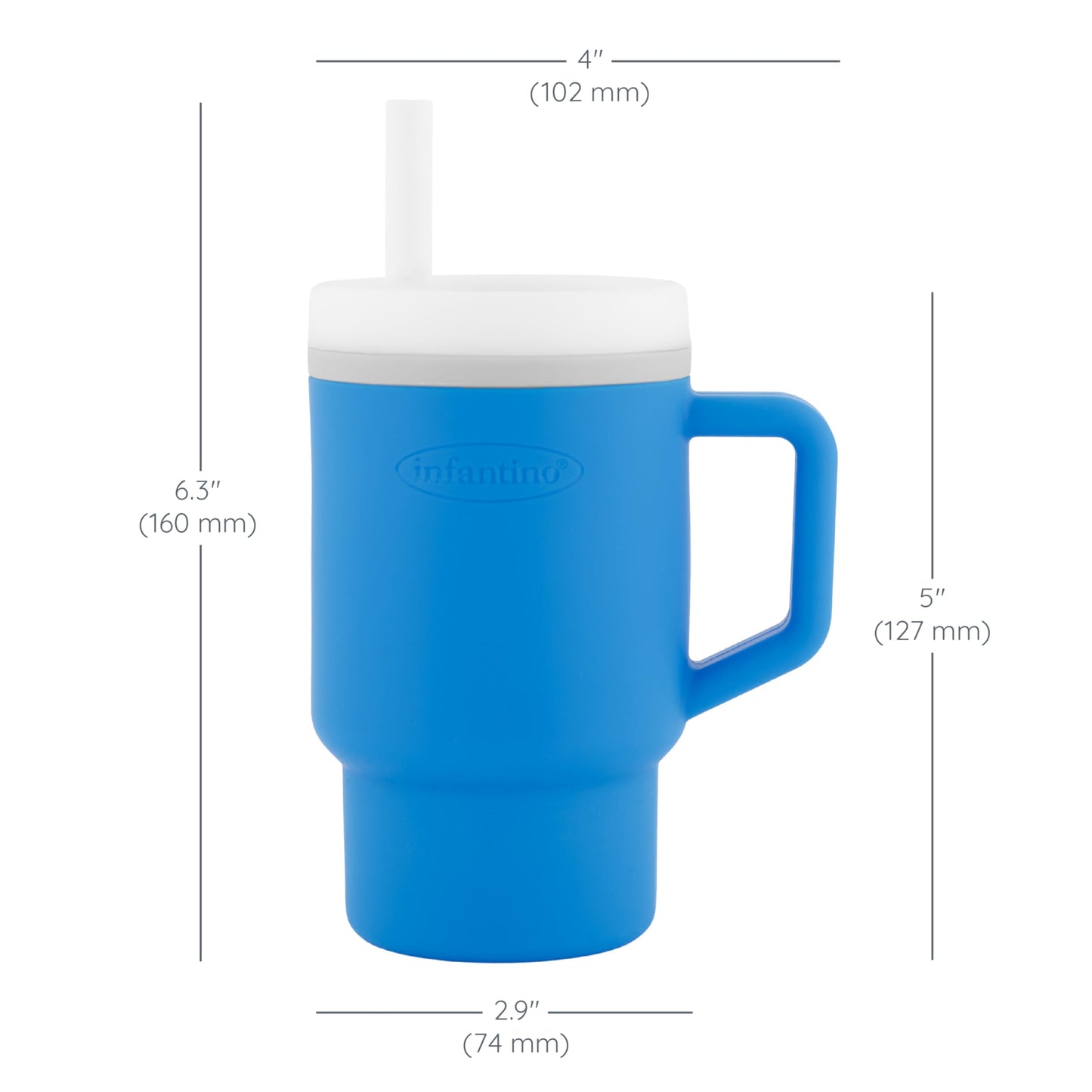 INFANTINO My 1st Tumbler minitass 255 ml, Ocean