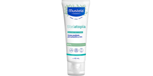 Mustela Stelatopia kasvovoide erittäin kuivalle ja atooppiselle iholle, 40 ml