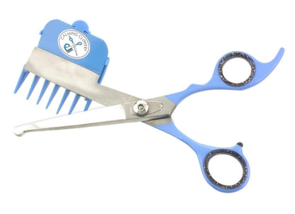 CALMING CLIPPER juukselõikekomplekt sensorilise tundlikkuse jaoks, paremakäeline, sinine
