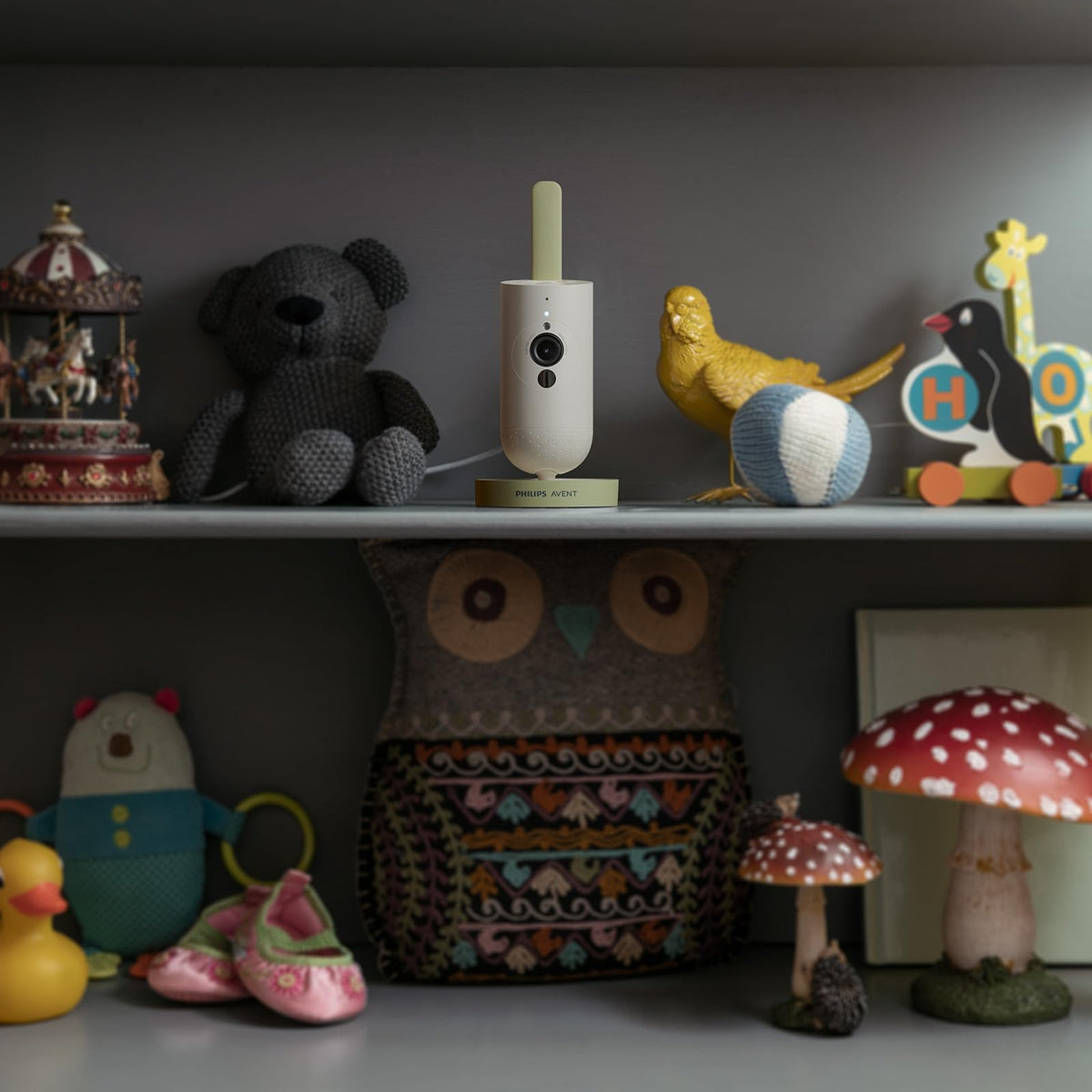 AVENT Philips Connected -itkuhälytin SCD643/26, sovelluksella, valkoinen