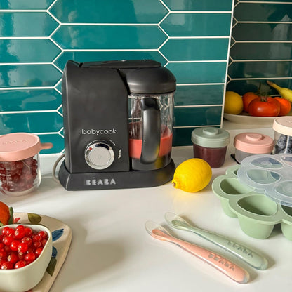 Béaba Babycook Solo 4-ühes blender-auruti – 1100 ml, must