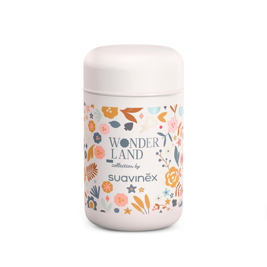 Suavinex termospurk toidule 400 ml, roostevaba teras – Wonderland Flowers