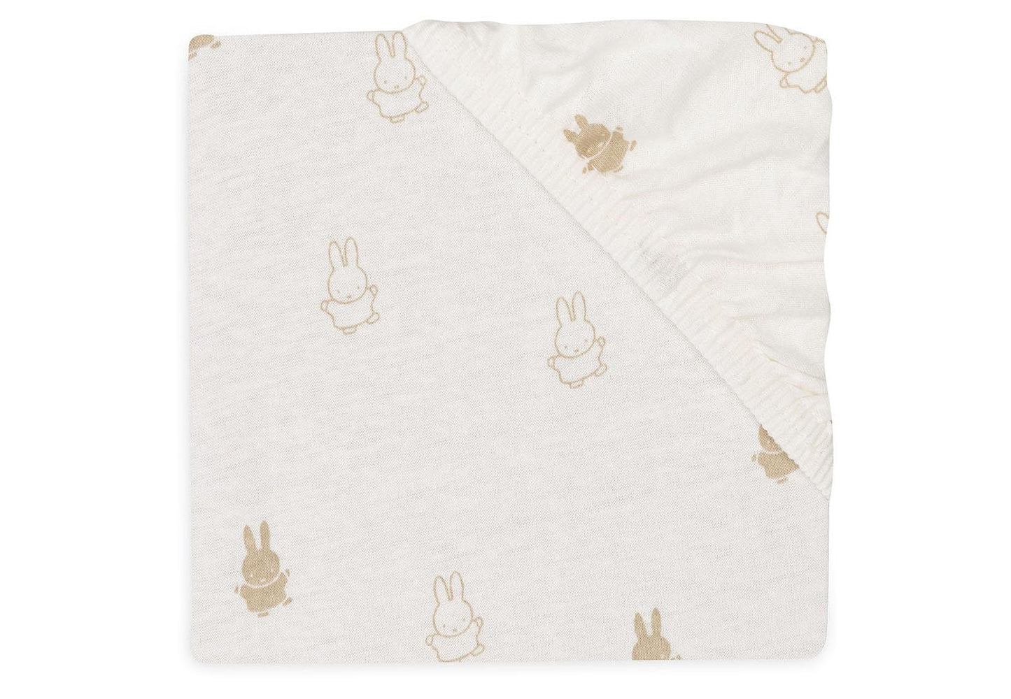 Jollein mähkimisaluse kate Happy Miffy Nougat, 50×70 cm