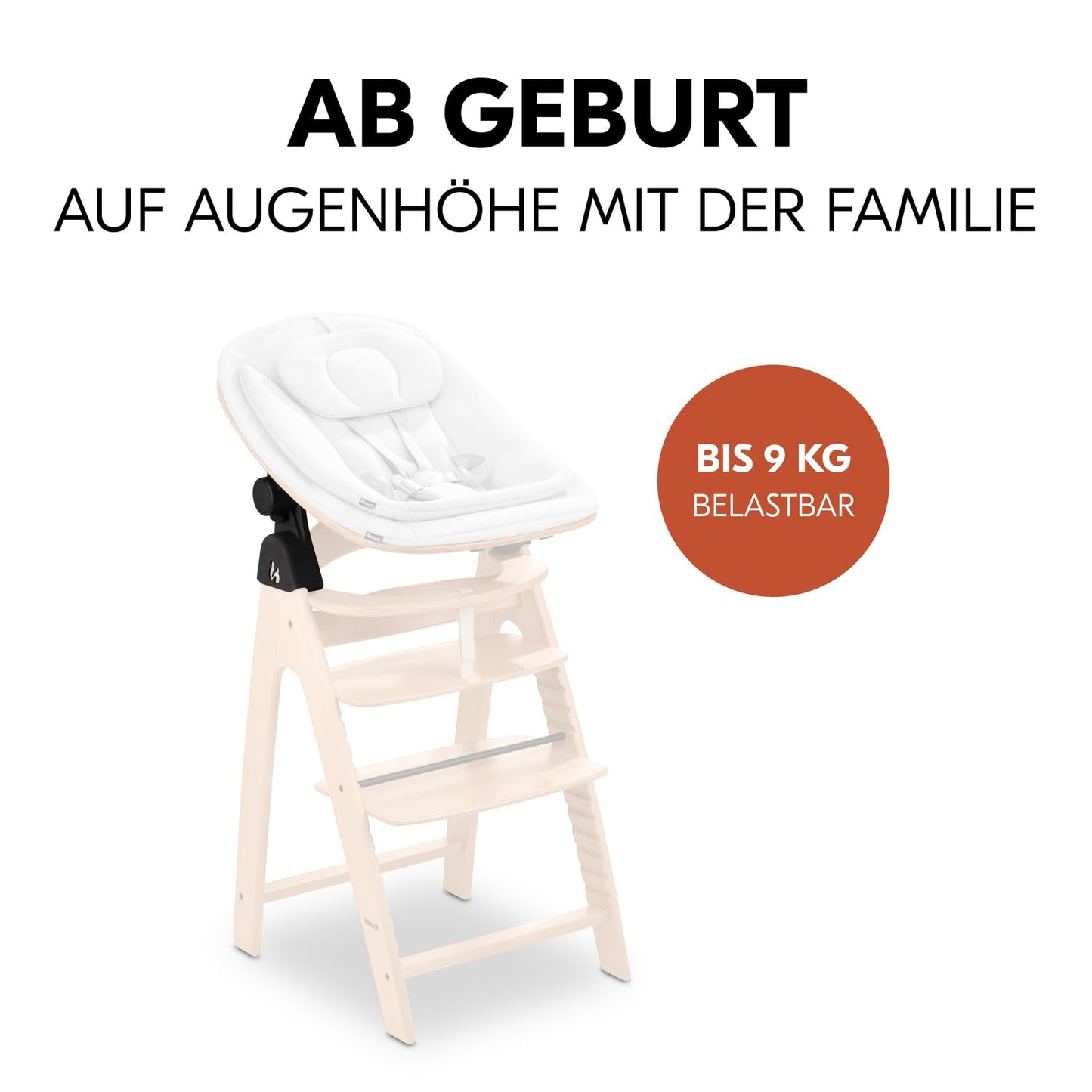 hauck adapter Arketa söögitoolile ja Highchair Bouncer Eco beebikiigele