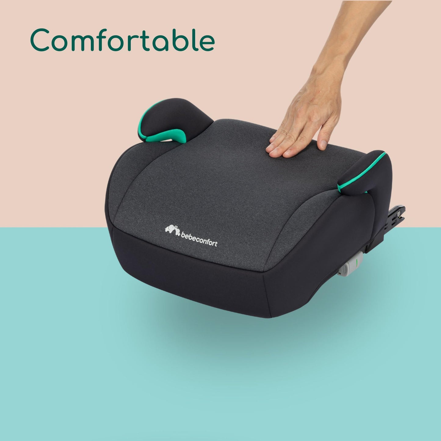 Bebeconfort Manga i-Fix turvaiste ISOFIX, 6–12 a / 22–36 kg, Tinted Black