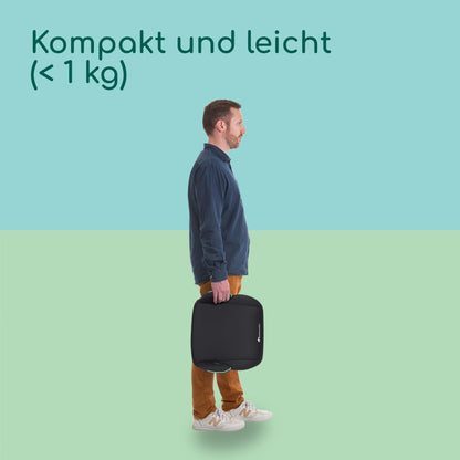 Bebeconfort Manga i-Safe turvatooli istmekõrgendus, 6–12 a, 125–150 cm, Tinted Black