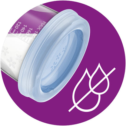 Philips Avent toidusäilitustopsid 180/240 ml (20tk) + lusikas