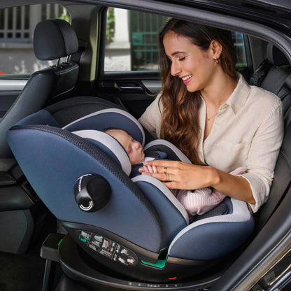 Chicco Everone i-Size turvatool ISOFIX-alusega, 0-36 kg, 40-150 cm, must