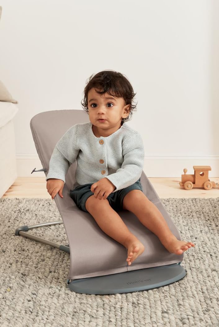 BabyBjörn Bliss lamamistool, Woven kangas, Sand Grey