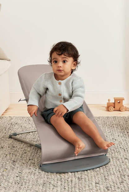 BabyBjörn Bliss lamamistool, Woven kangas, Sand Grey