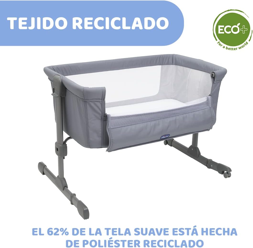 Chicco Next2Me Essential vooditasku, 0–6 kuud, Stone Relax