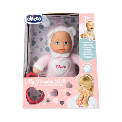 Chicco My First Doll pehme esimene nukk beebile, roosa