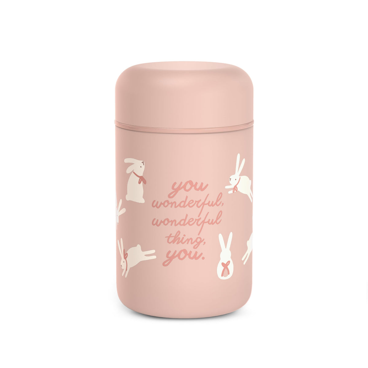 SUAVINEX Wonderland ruokatermos vauvanruoalle 400 ml, vaaleanpunainen (Rose)
