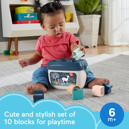 Fisher-Price Baby’s First Blocks kujundite sorteerimismäng, 10 osa, 6+ kuud