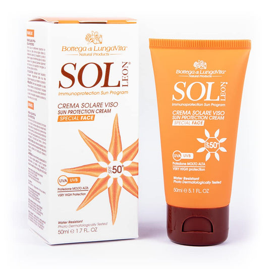 BOTTEGA DI LUNGA VITA Sol Leon Anti Age näokreem SPF50 50 ml