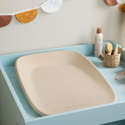 Nattou Premium Soft vahust mähkimisalus 50 × 70 cm, veekindel ja ergonoomiline, beež