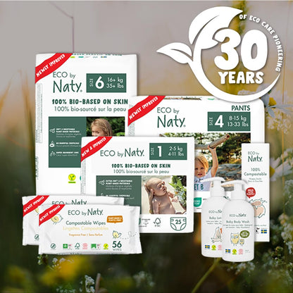 Eco by Naty ökoloogilised mähkmed, suurus 4 (7–18 kg), 88 tk