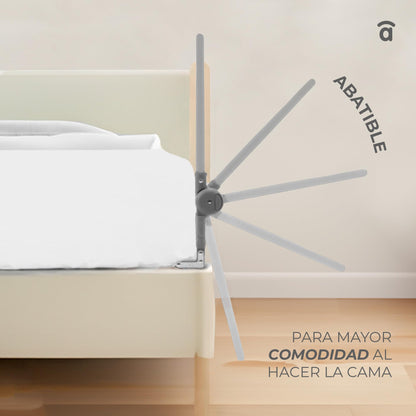 Asalvo 2-in-1 voodipiire, valge, 150 x 58cm