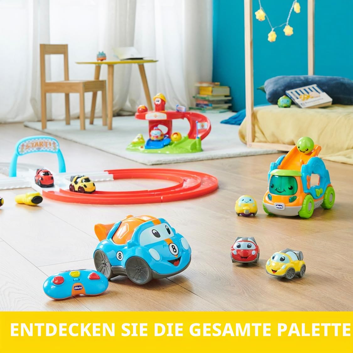 Chicco Turbo Ball Coupé RC mänguauto, sinine, alates 18 kuust