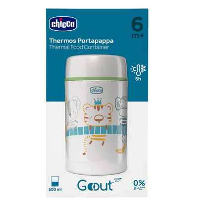 Chicco termonõu toidule, 500 ml, valge, 6 kuud+