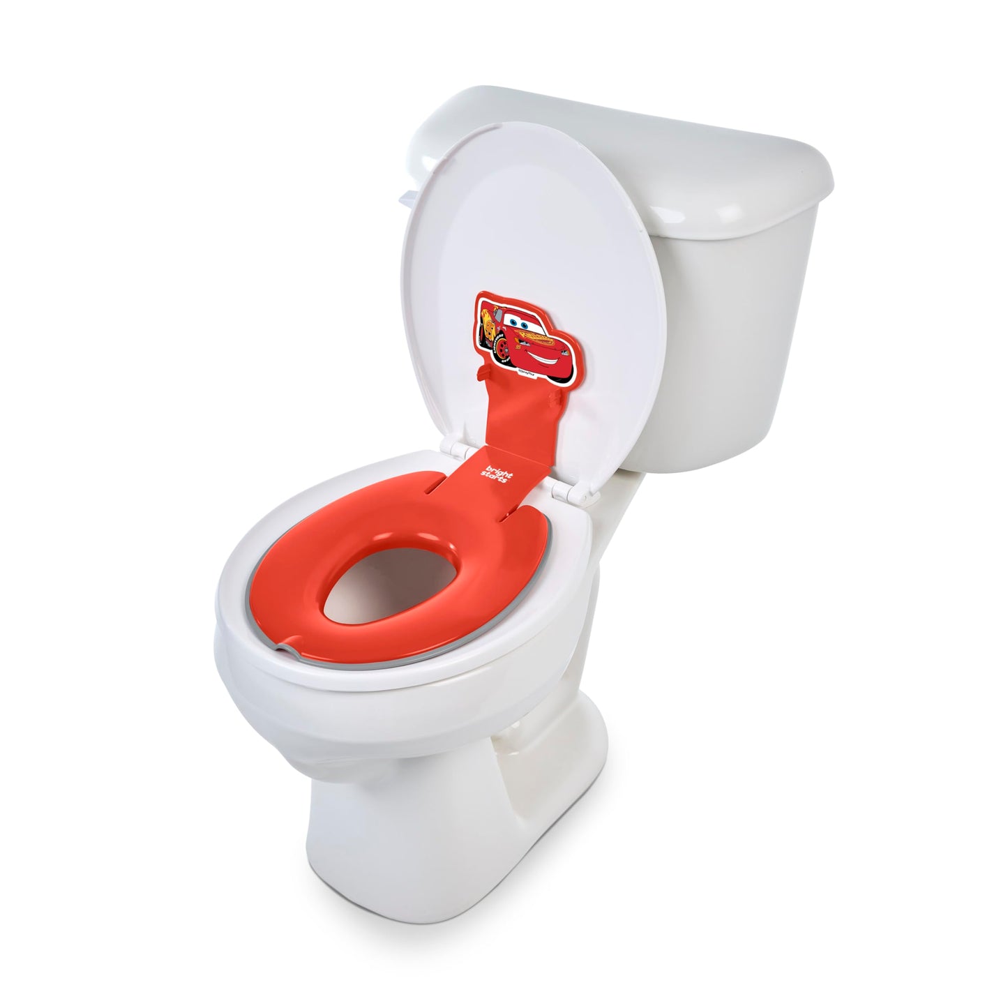Bright Starts Disney Cars Pikne McQueen Flip & Sit potitreeningu WC-iste