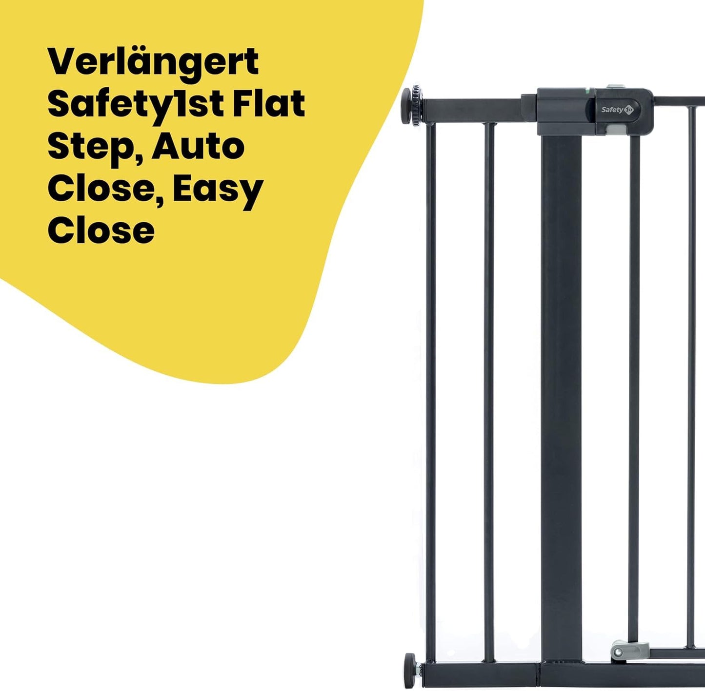 Safety 1st Easy Close Metal 14 cm turvavärava pikendus, hall
