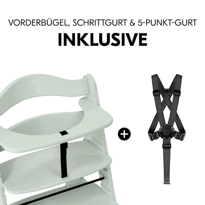Hauck Alpha+ puidust söögitool (kuni 90 kg)