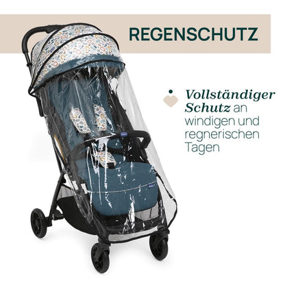 Chicco Glee jalutuskäru, Joyful Teal, 0 kuud kuni 4 aastat