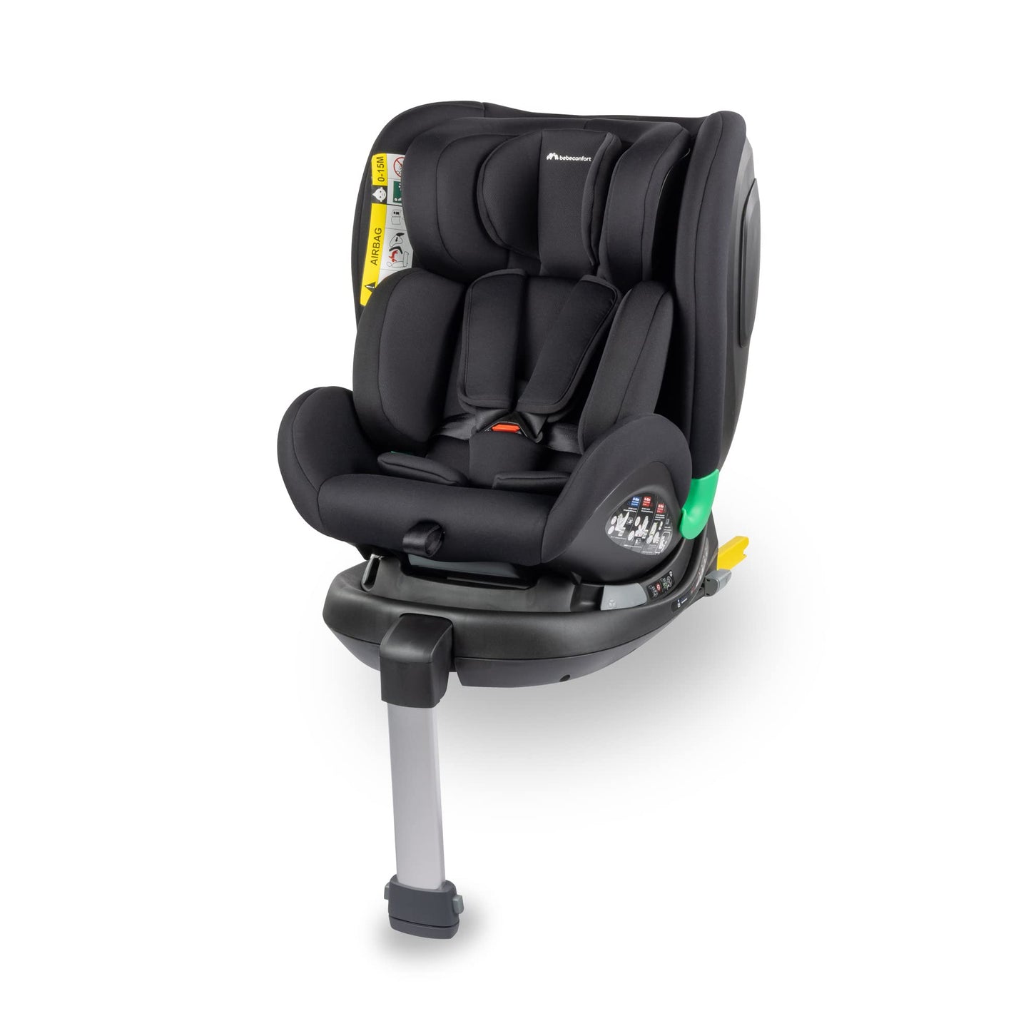Bebeconfort EvolveFix Plus i-Size turvatool, 360° pöörlev, 0–12 a / 40–150 cm, Black Mist
