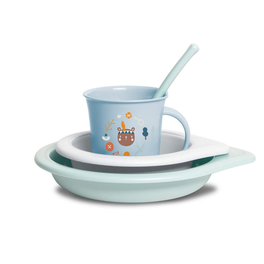 Suavinex Forest Blue beebisöögikomplekt +6 kuud