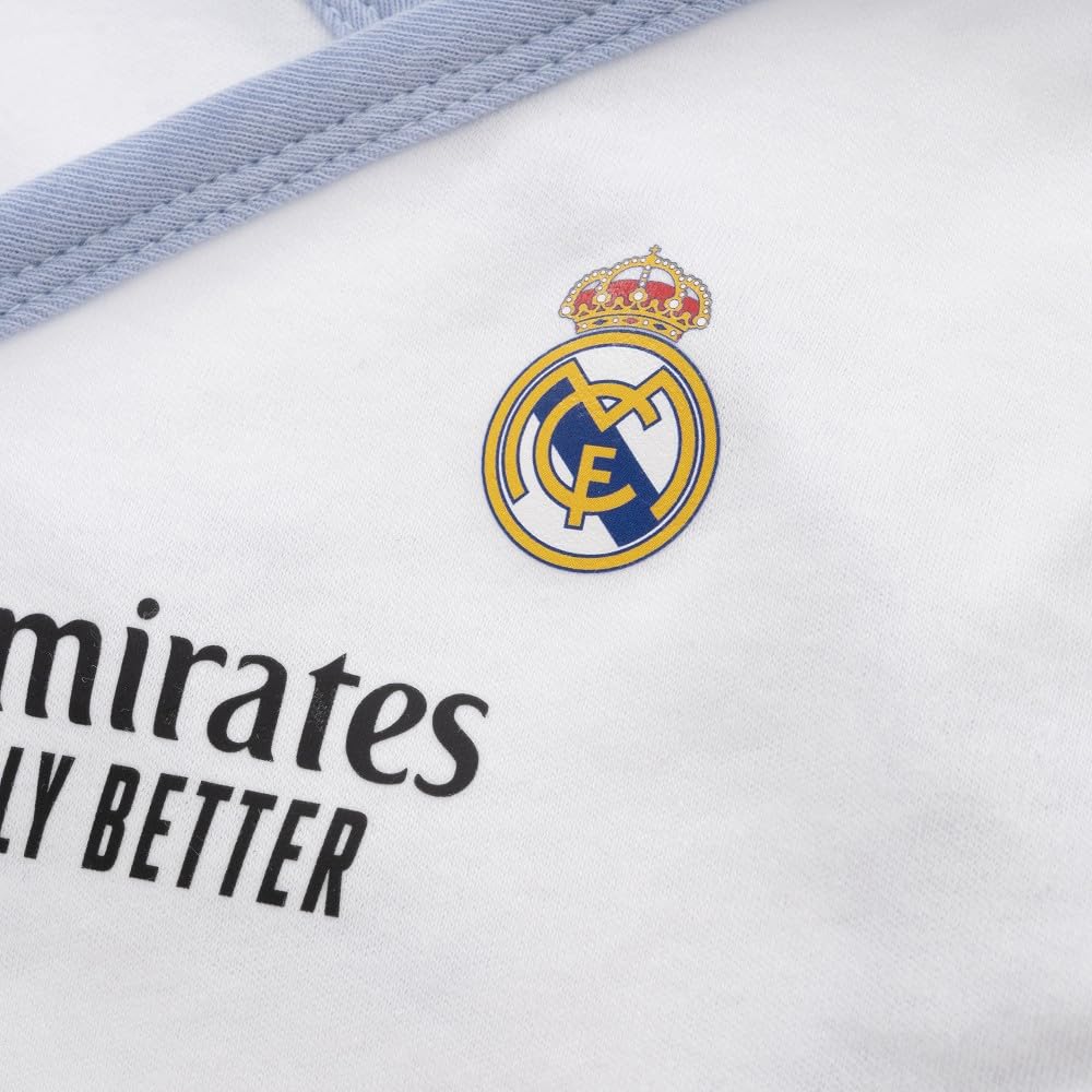 Interbaby Real Madrid 5-osainen vauvasetti 0-12 kuukautta, sininen, RMSET010-01