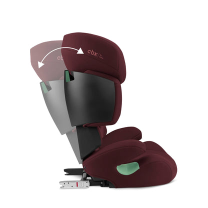 CBX by CYBEX Solution X i-Fix turvatool 100–150 cm – Rumba Red